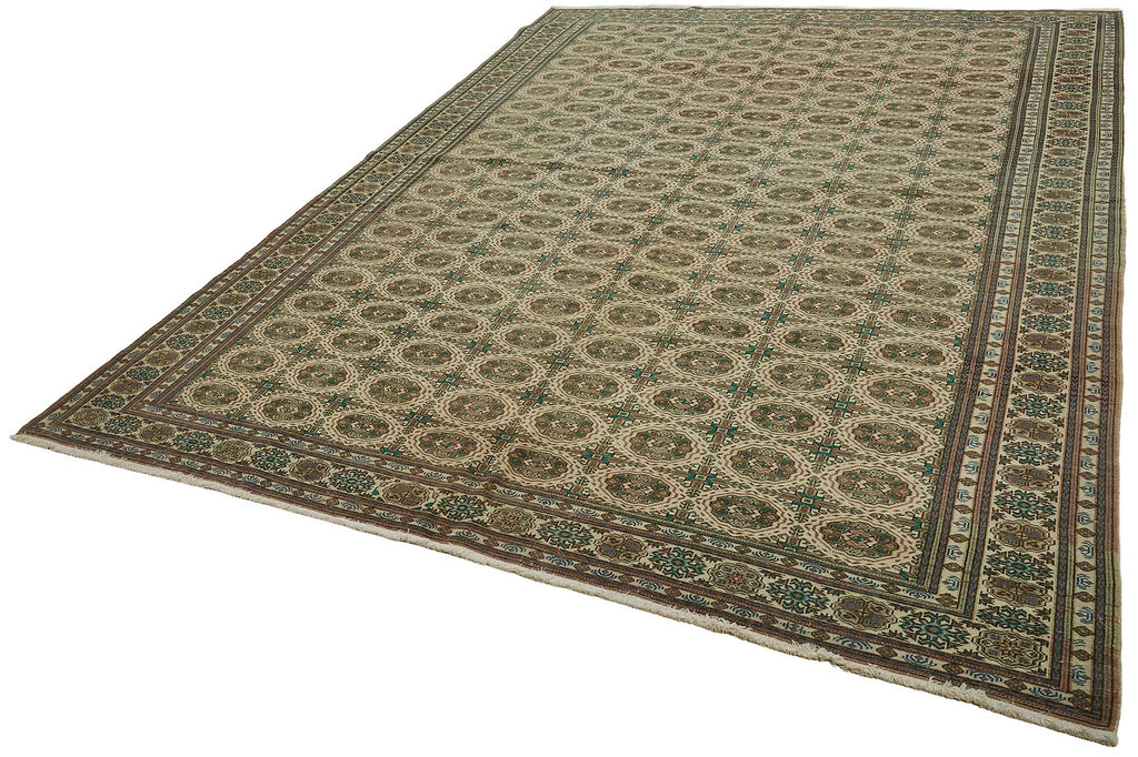 Beige vintage Persian rug 50983, 2.46 x 3.57 metres – photograph 3