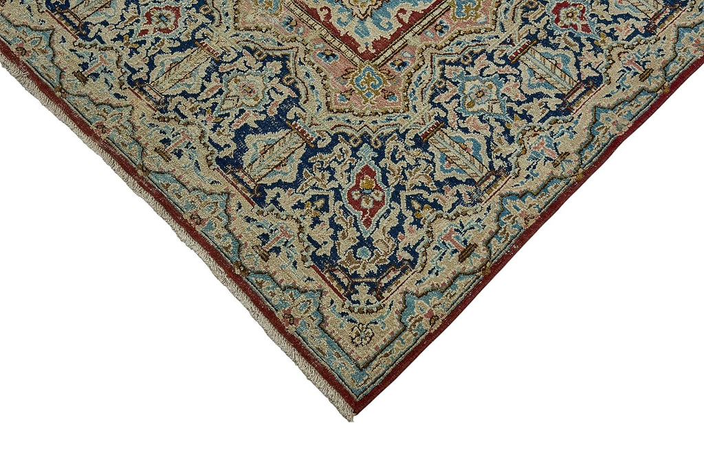 Beige vintage Persian rug 50984, 2.58 x 3.69 metres – photograph 4