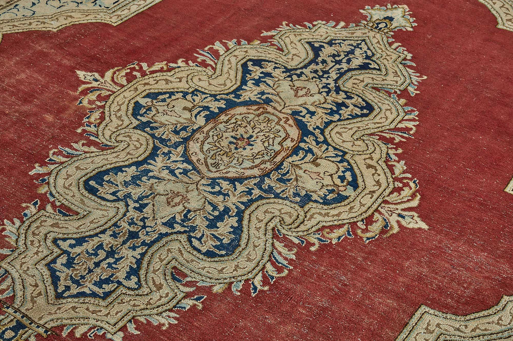 Beige vintage Persian rug 50984, 2.58 x 3.69 metres – photograph 5