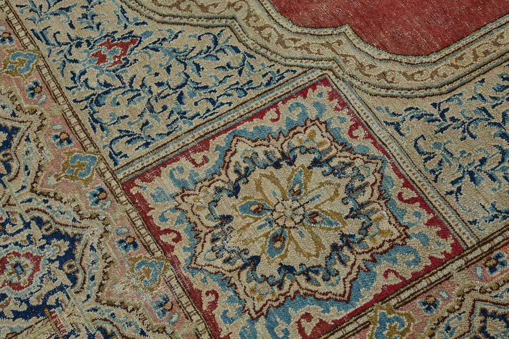 Beige vintage Persian rug 50984, 2.58 x 3.69 metres – photograph 9