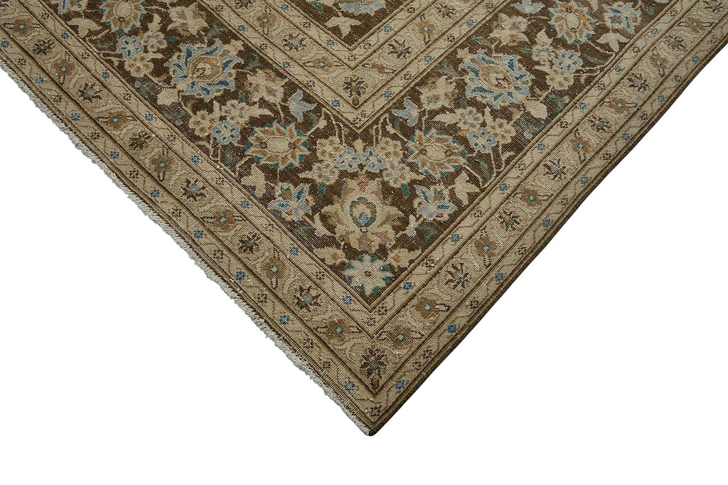 Beige vintage Persian rug 50985, 3.04 x 3.98 metres – photograph 4
