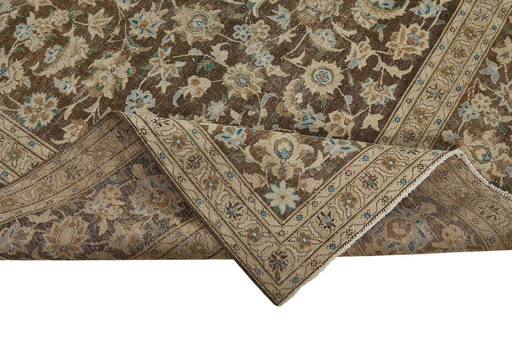 Beige vintage Persian rug 50985, 3.04 x 3.98 metres – photograph 6