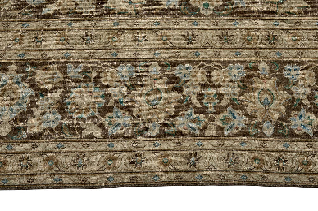 Beige vintage Persian rug 50985, 3.04 x 3.98 metres – photograph 8