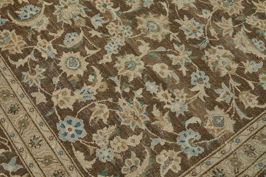 Beige vintage Persian rug 50985, 3.04 x 3.98 metres – photograph 9