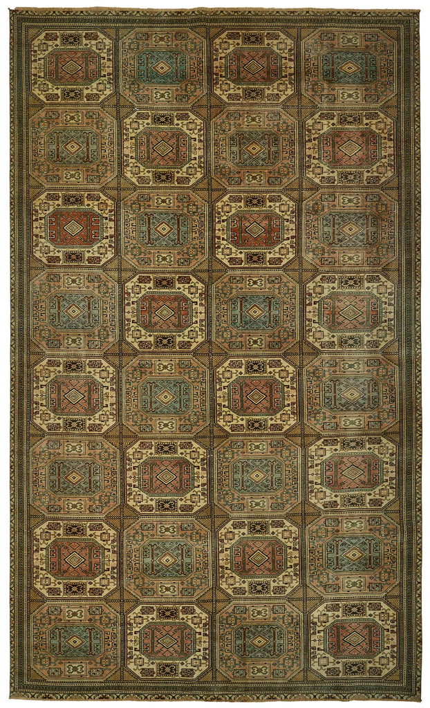 Beige vintage Persian rug 50988, 2.24 x 3.75 metres – full rug
