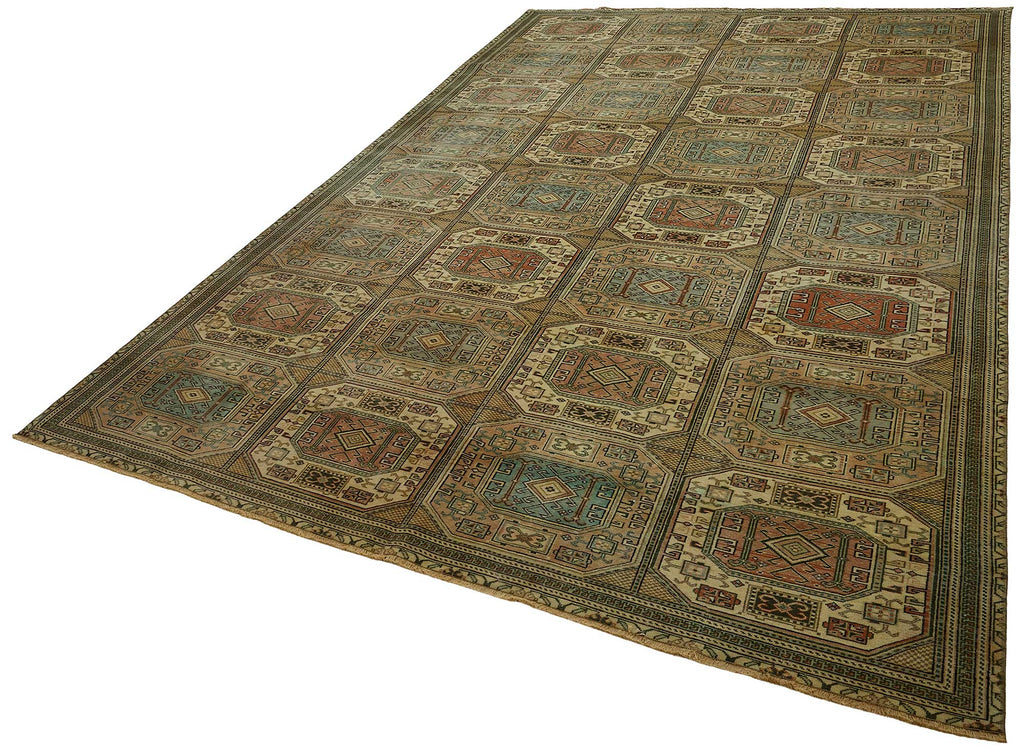 Beige vintage Persian rug 50988, 2.24 x 3.75 metres – photograph 3