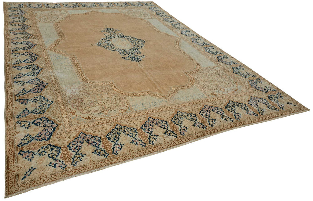 Beige vintage Persian rug 50989, 2.84 x 3.90 metres – photograph 2