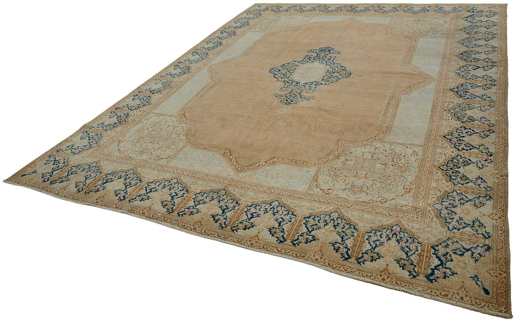 Beige vintage Persian rug 50989, 2.84 x 3.90 metres – photograph 3