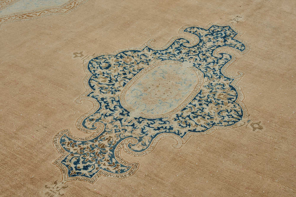 Beige vintage Persian rug 50989, 2.84 x 3.90 metres – photograph 5