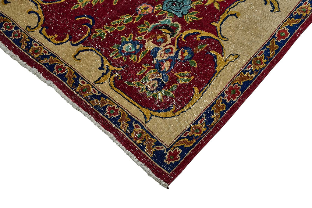 Red vintage Persian rug 50990, 2.60 x 4.20 metres – photograph 4