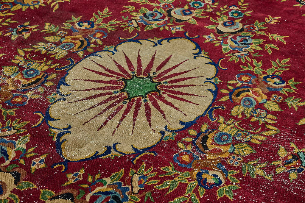 Red vintage Persian rug 50990, 2.60 x 4.20 metres – photograph 5