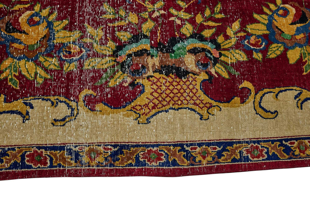Red vintage Persian rug 50990, 2.60 x 4.20 metres – photograph 8