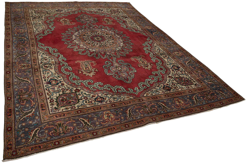 Red vintage Persian rug 50991, 2.77 x 3.80 metres – photograph 2