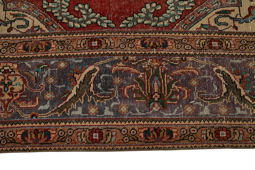 Red vintage Persian rug 50991, 2.77 x 3.80 metres – photograph 8