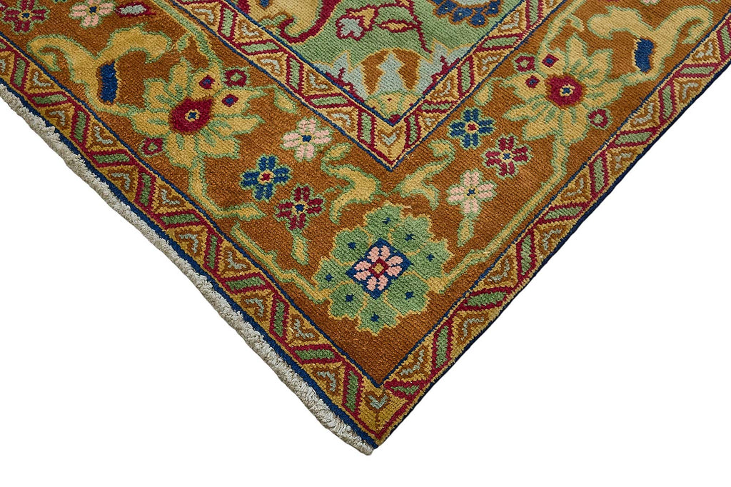 Green vintage Persian rug 50992, 2.42 x 4.02 metres – photograph 4