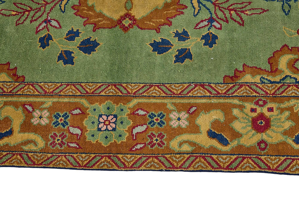 Green vintage Persian rug 50992, 2.42 x 4.02 metres – photograph 8