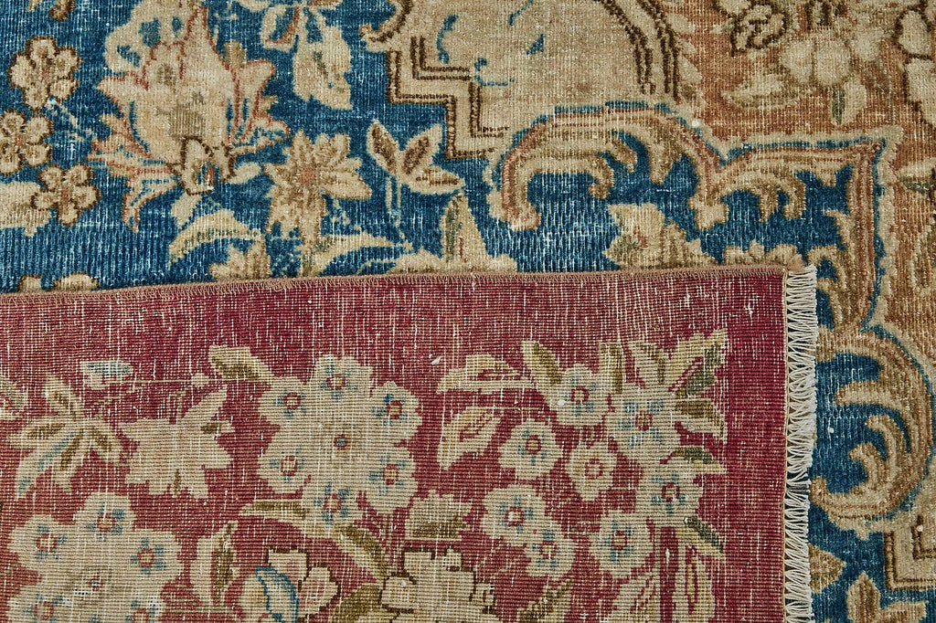 Beige vintage Persian rug 50993, 2.95 x 3.91 metres – photograph 7