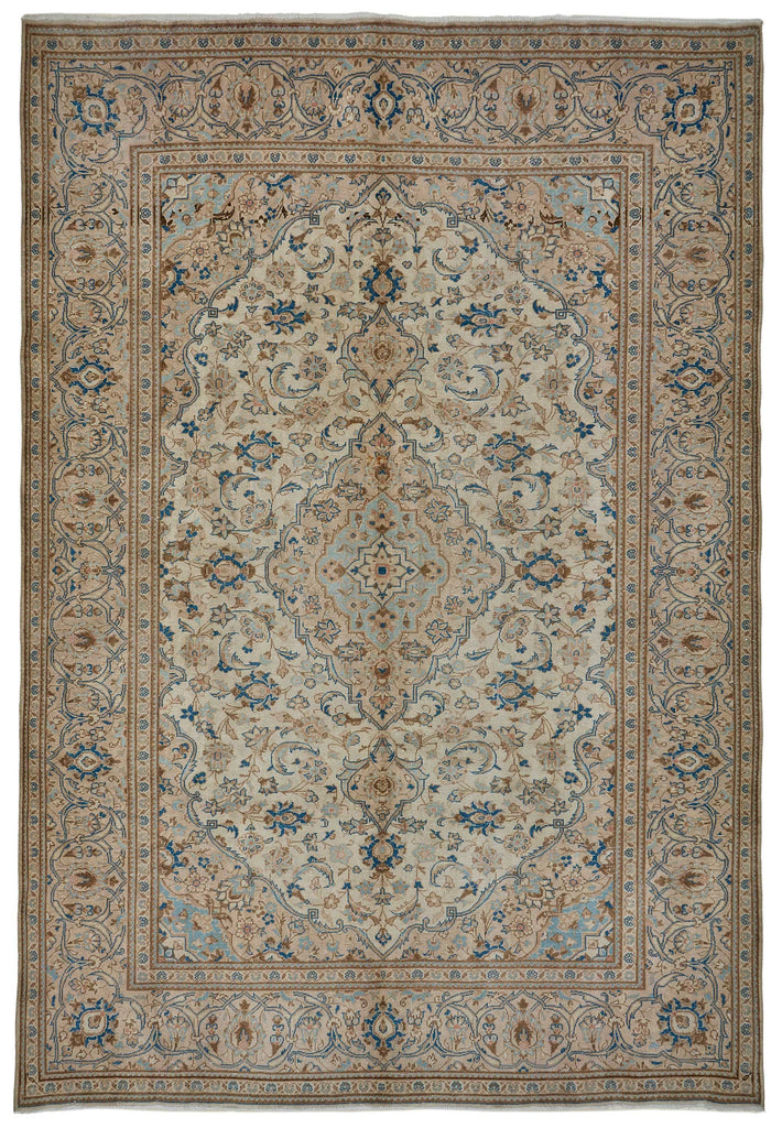Beige vintage Persian rug 50994, 2.38 x 3.40 metres – full rug