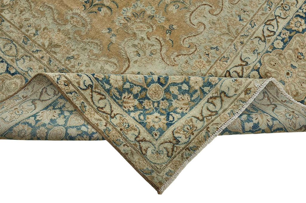Beige vintage Persian rug 50995, 2.90 x 3.89 metres – photograph 6