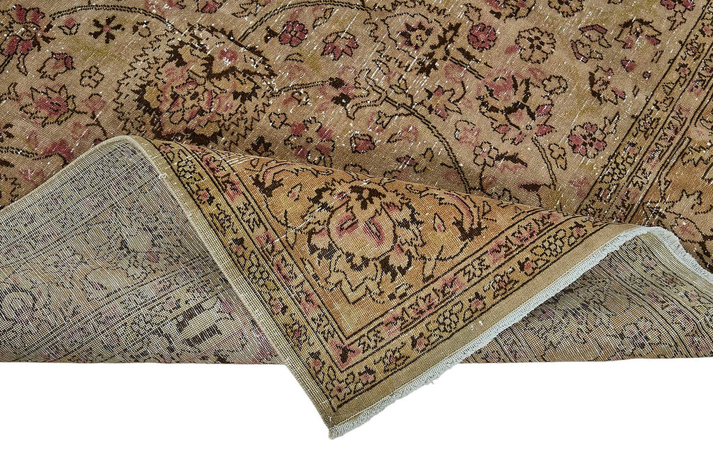 Beige vintage Persian rug 50996, 1.98 x 3.00 metres – photograph 6