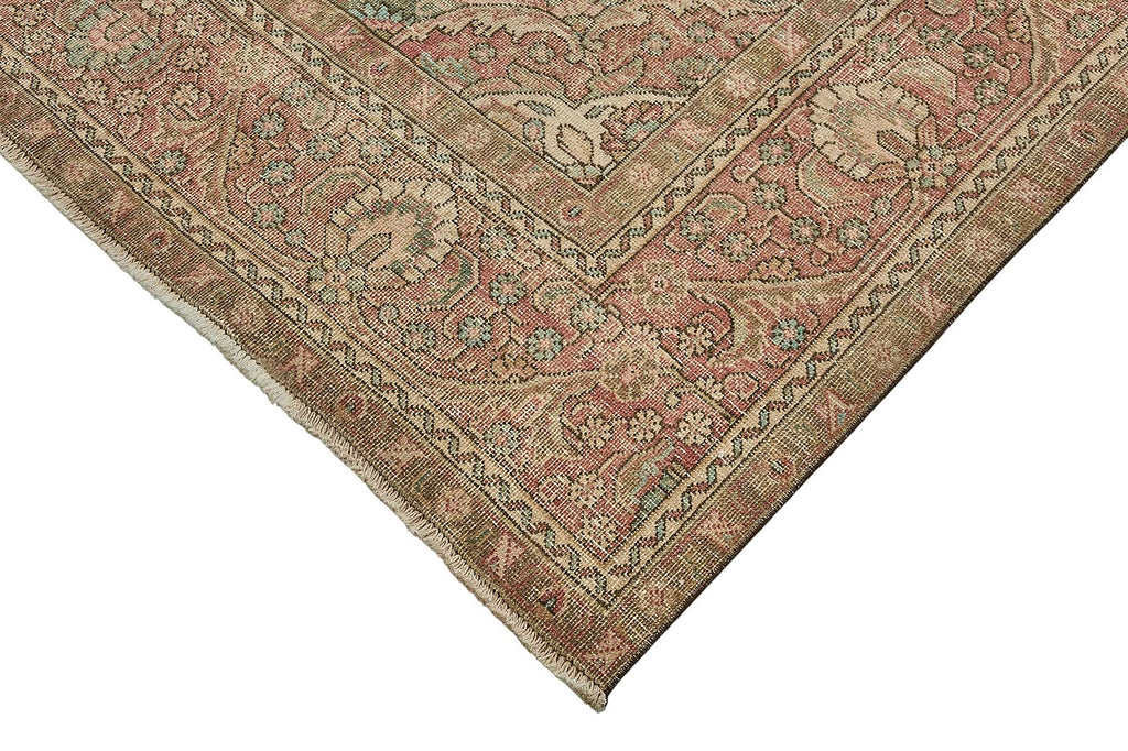 Beige vintage Persian rug 50997, 2.90 x 3.89 metres – photograph 4