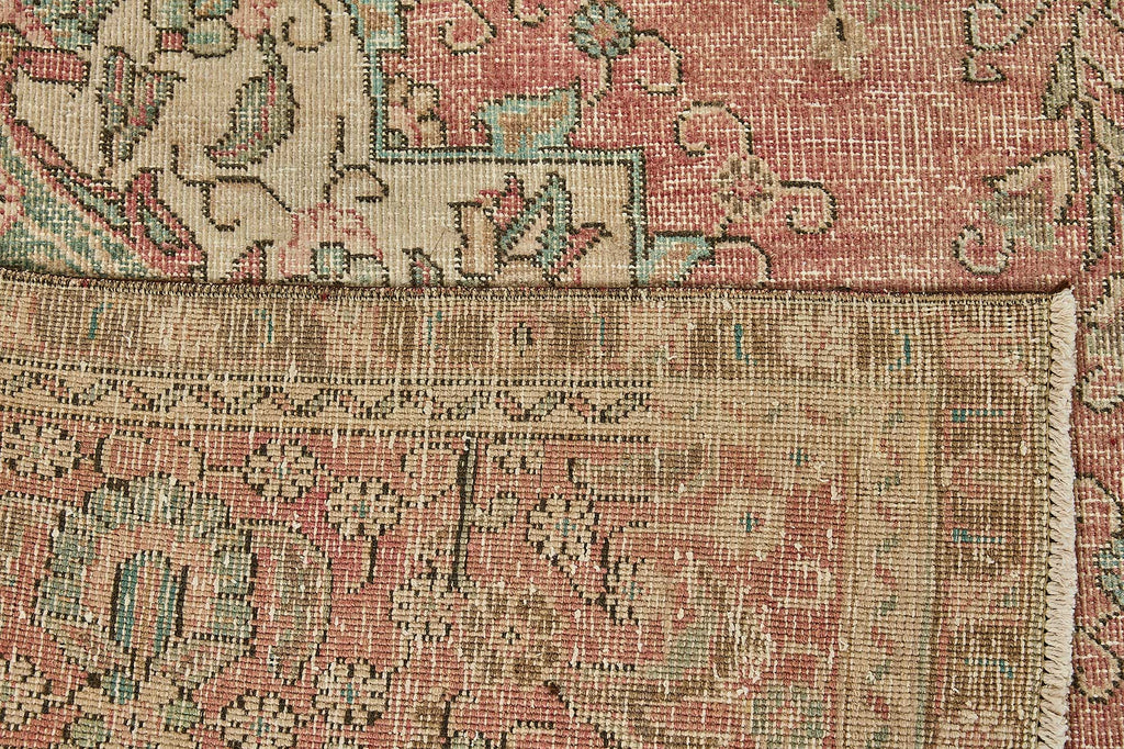 Beige vintage Persian rug 50997, 2.90 x 3.89 metres – photograph 7