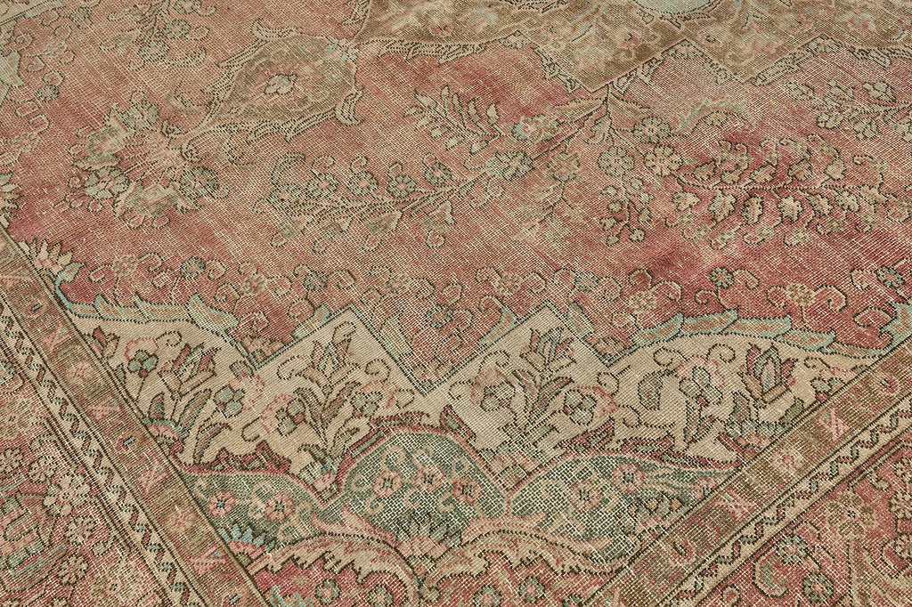 Beige vintage Persian rug 50997, 2.90 x 3.89 metres – photograph 9