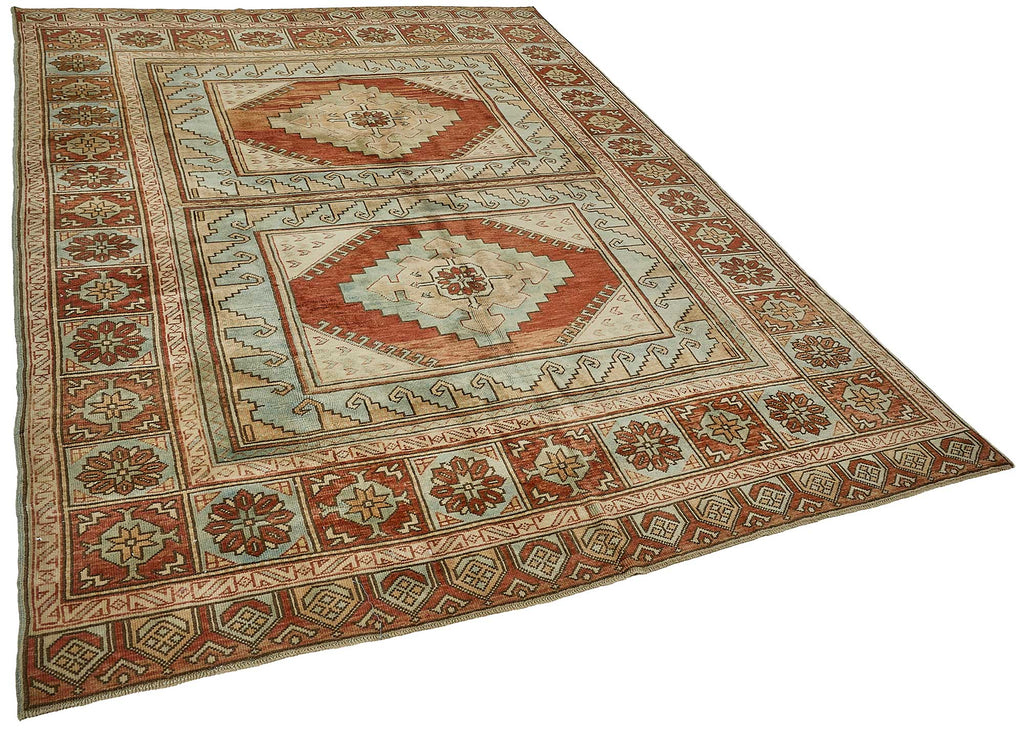 Beige vintage Persian rug 50998, 2.10 x 3.08 metres – photograph 2
