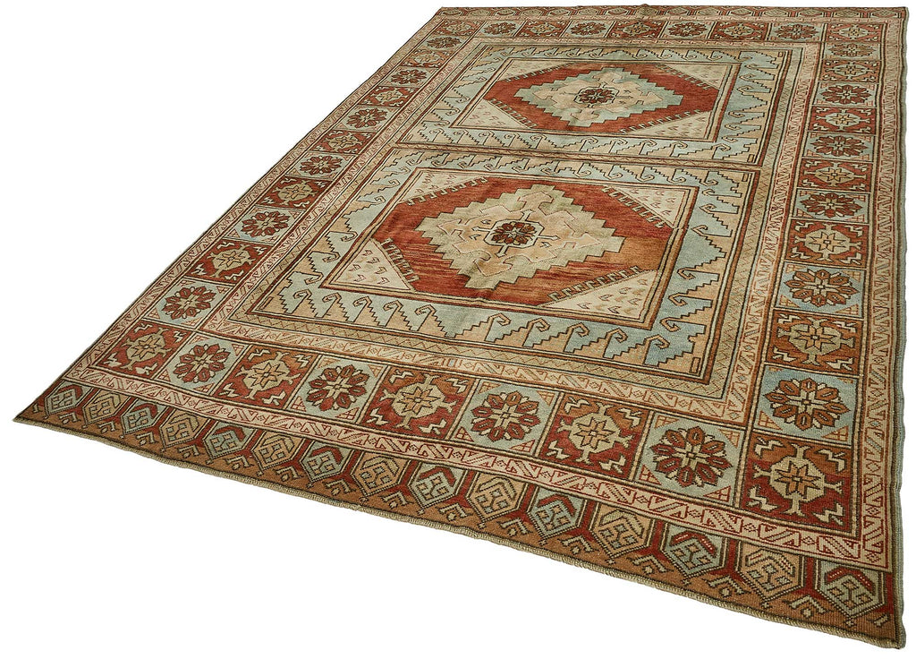 Beige vintage Persian rug 50998, 2.10 x 3.08 metres – photograph 3