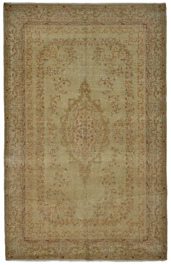 Beige vintage Persian rug 50999, 1.68 x 2.63 metres – full rug