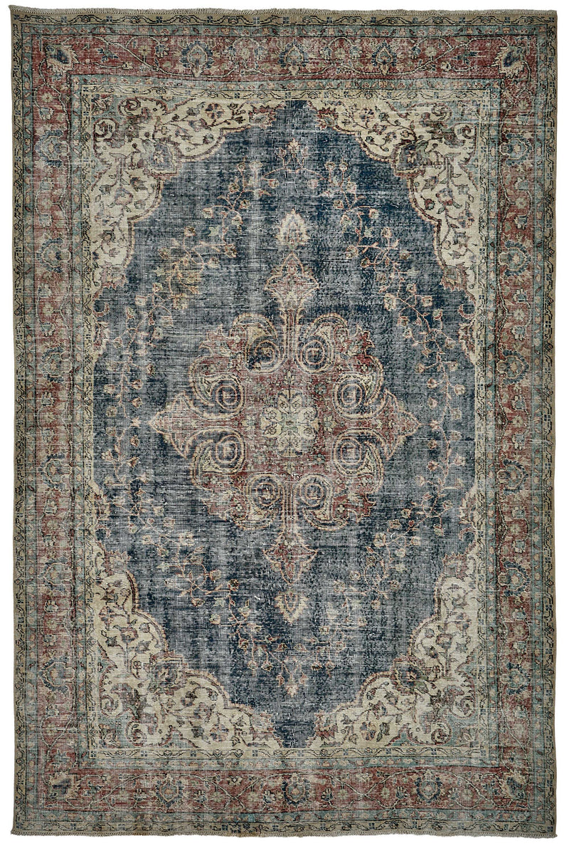 Beige vintage Persian rug 51000, 2.23 x 3.40 metres – full rug