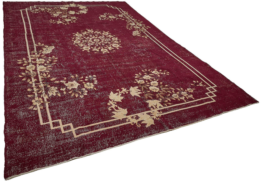 Red vintage Persian rug 51003, 2.62 x 3.86 metres – photograph 2