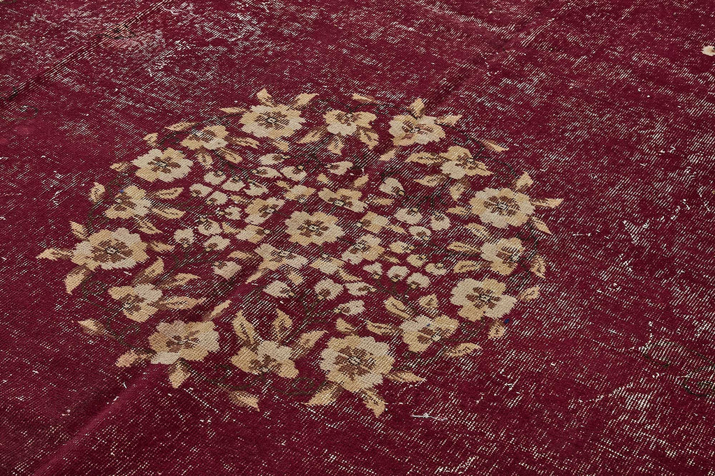Red vintage Persian rug 51003, 2.62 x 3.86 metres – photograph 5