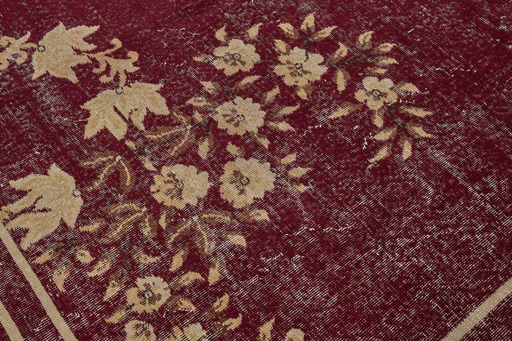 Red vintage Persian rug 51003, 2.62 x 3.86 metres – photograph 9