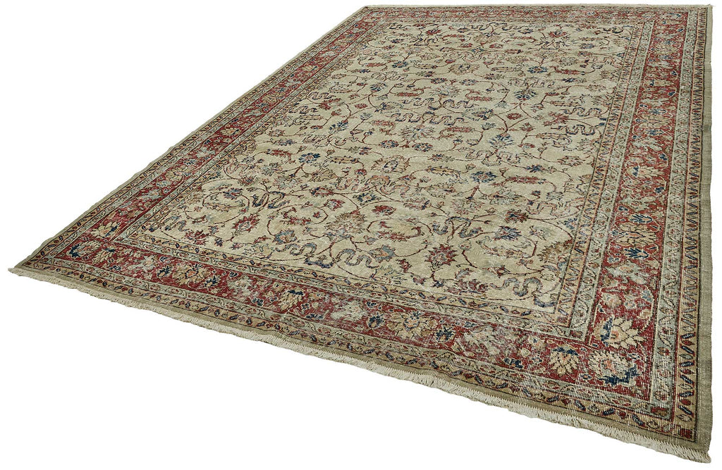 Beige vintage Persian rug 51004, 2.66 x 3.70 metres – photograph 3