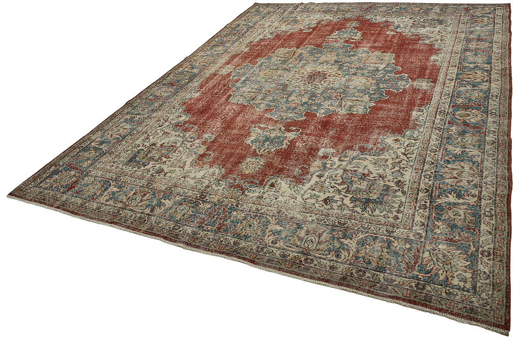Beige vintage Persian rug 51005, 2.72 x 3.77 metres – photograph 3