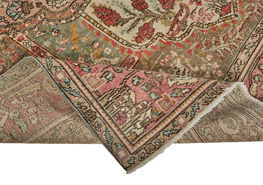 Beige vintage Persian rug 51007, 2.48 x 3.30 metres – photograph 6