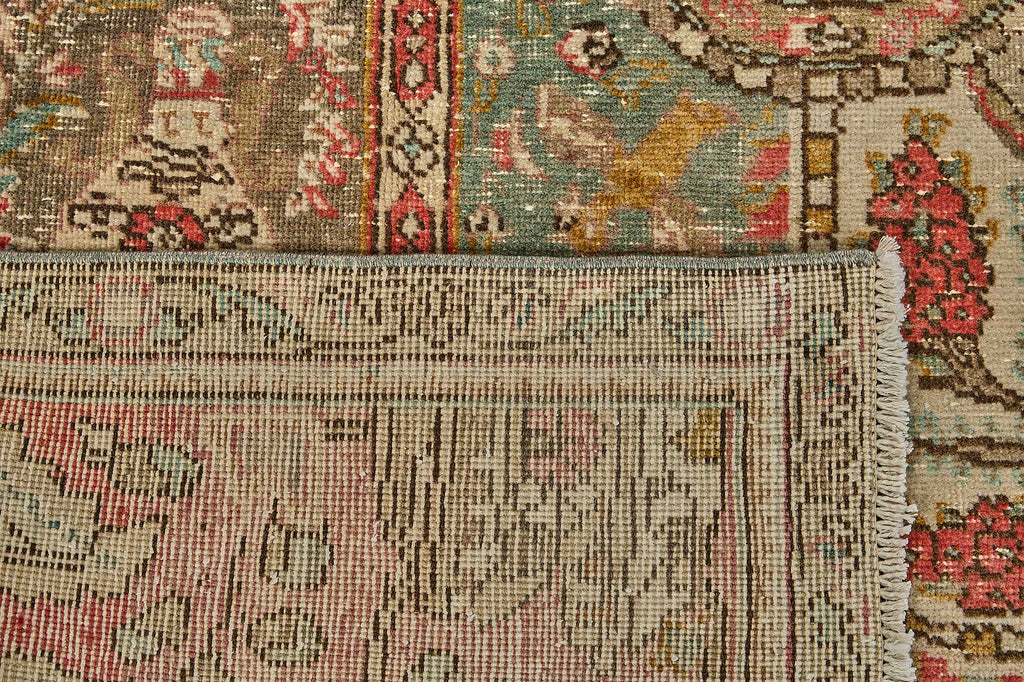 Beige vintage Persian rug 51007, 2.48 x 3.30 metres – photograph 7