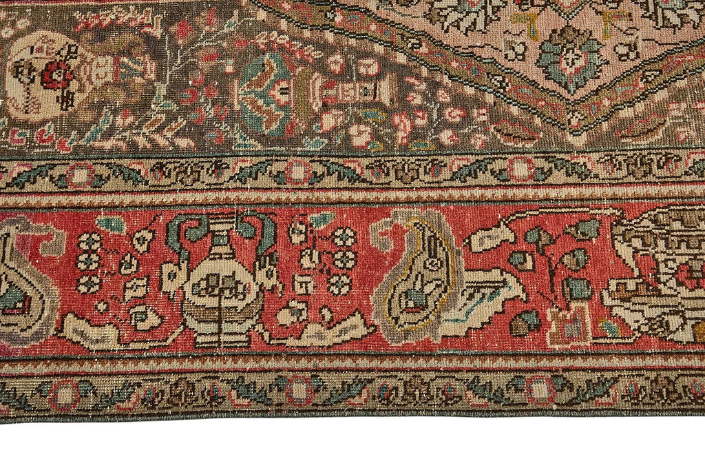 Beige vintage Persian rug 51007, 2.48 x 3.30 metres – photograph 8