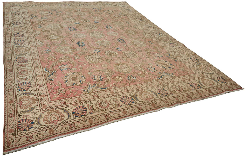 Beige vintage Persian rug 51008, 2.94 x 3.90 metres – photograph 2