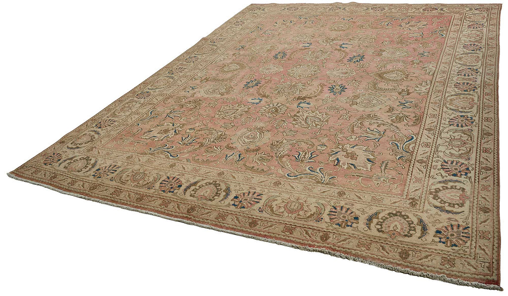 Beige vintage Persian rug 51008, 2.94 x 3.90 metres – photograph 3