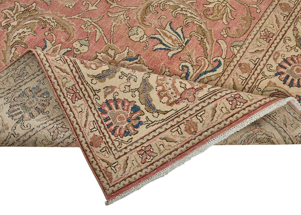 Beige vintage Persian rug 51008, 2.94 x 3.90 metres – photograph 6