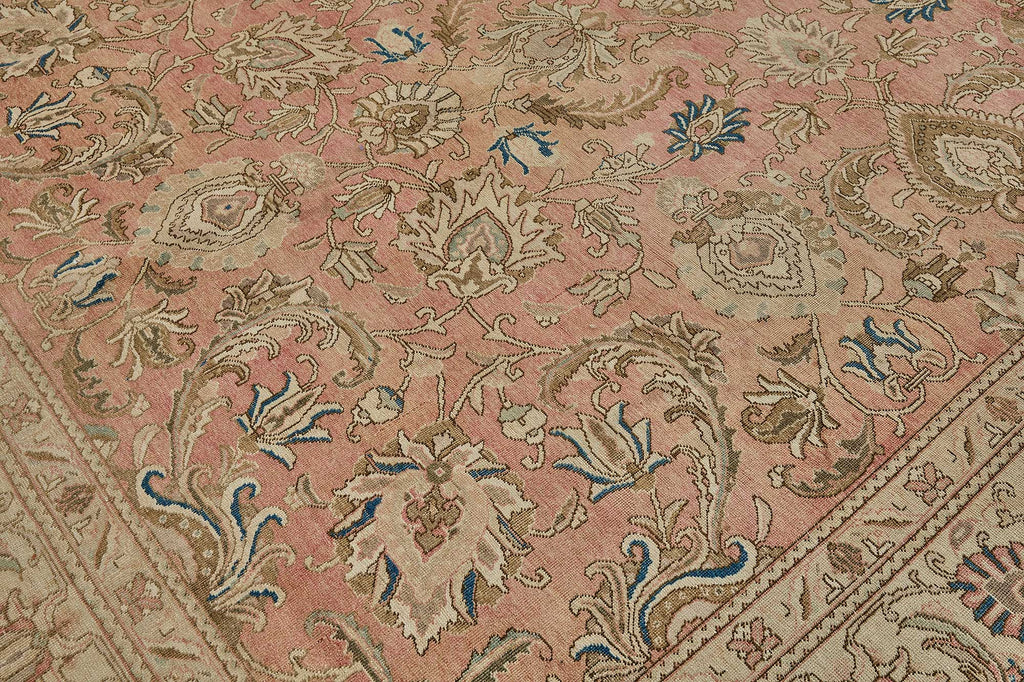 Beige vintage Persian rug 51008, 2.94 x 3.90 metres – photograph 9