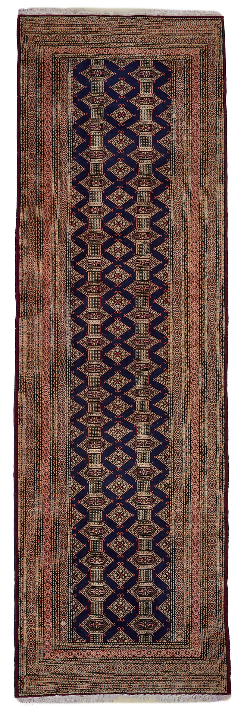 Beige vintage Persian rug 51009, 1.10 x 3.68 metres – full rug