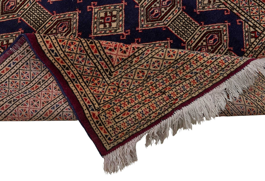 Beige vintage Persian rug 51009, 1.10 x 3.68 metres – photograph 6