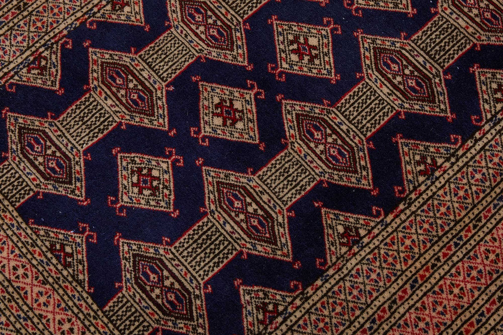 Beige vintage Persian rug 51009, 1.10 x 3.68 metres – photograph 9