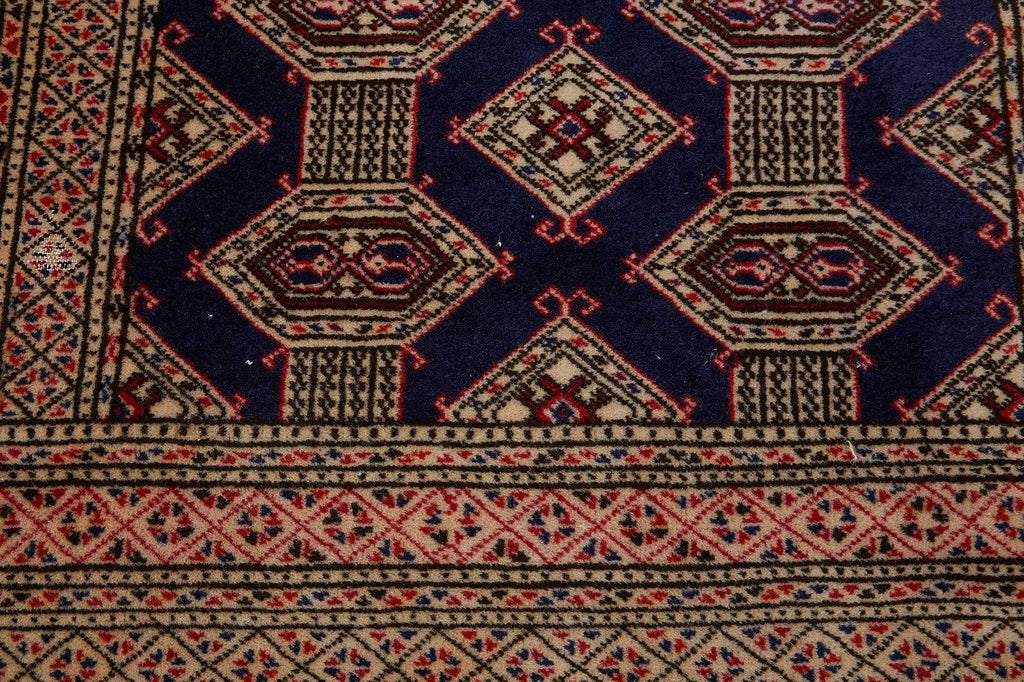 Beige vintage Persian rug 51009, 1.10 x 3.68 metres – photograph 10