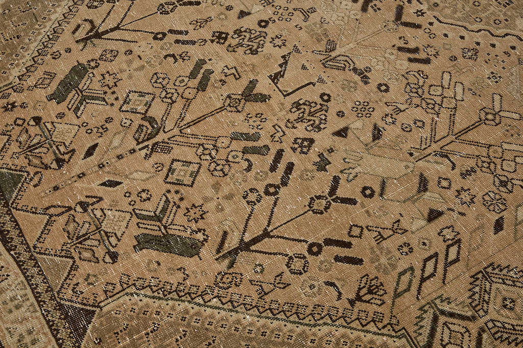 Beige vintage Persian rug 51012, 1.96 x 2.87 metres – photograph 9