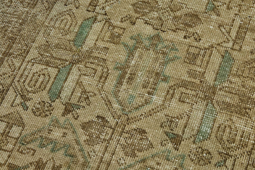 Beige vintage Persian rug 51013, 1.00 x 4.47 metres – photograph 5