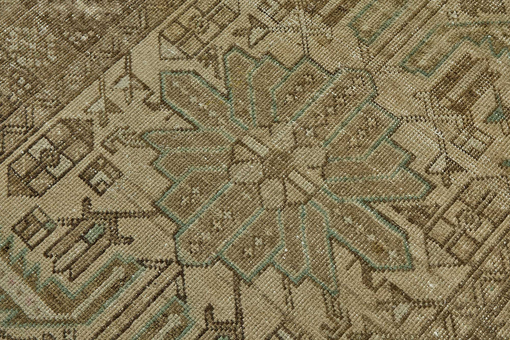 Beige vintage Persian rug 51013, 1.00 x 4.47 metres – photograph 9